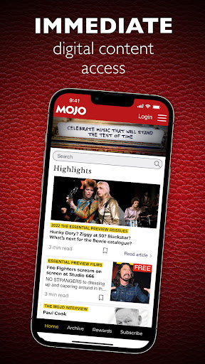 Mojo Magazine: For Music Screen 2