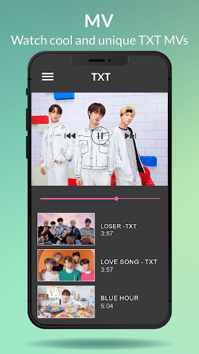 TXT All Lyrics & TXT Wallpaper Screen 2
