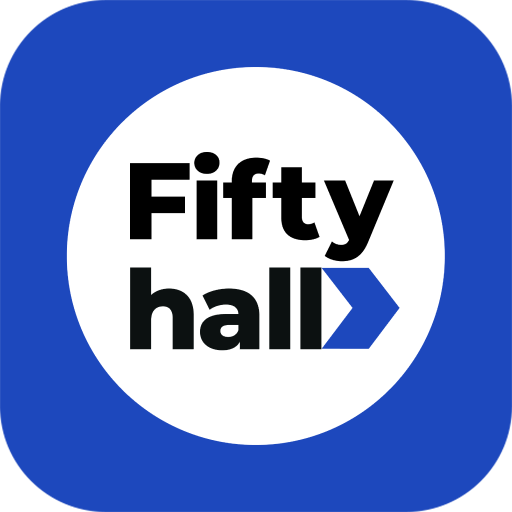 Fifty Hall logo