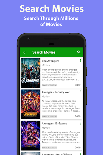 My Movies Database Screen 2