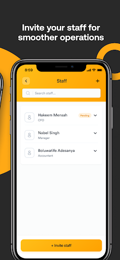 Stack: Financial management Screen 3