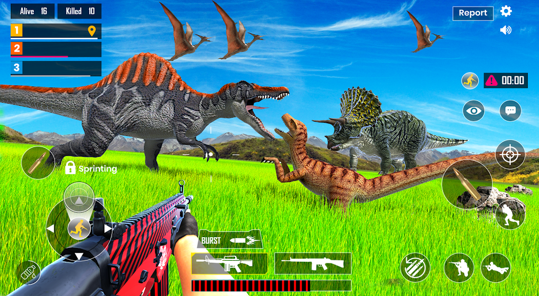 Dino Hunter 3D - Jogue DESBLOQUEADO Dino Hunter 3D no DooDooLove