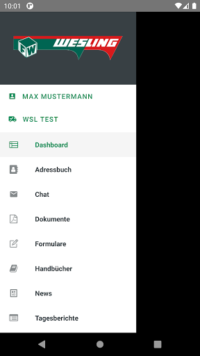 Wesling App Screen 3