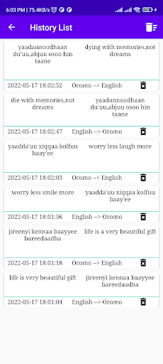 English To Oromo Translator Screen 3