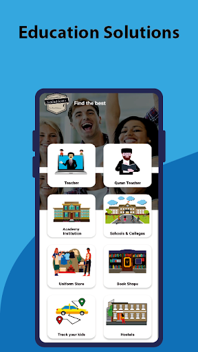 Android application Education Solutions screenshort