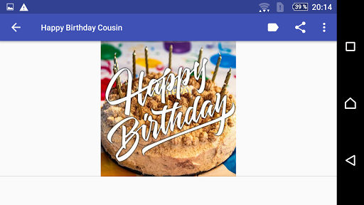 COUSIN YOURE AMAZING BIRTHDAY