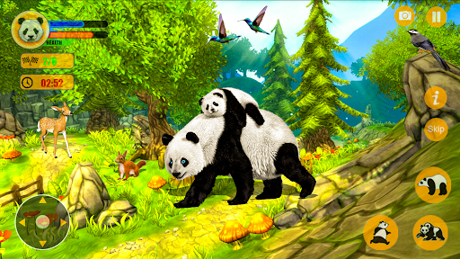 Android application Panda Simulator 3D Panda Game screenshort