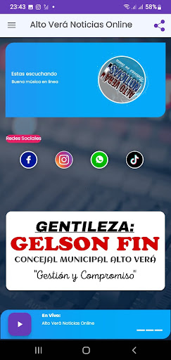 Alto Vera Online Screen 3