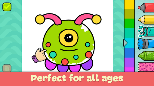 Coloring book for kids (MOD, Unlimited Money) 1.108 for android Download