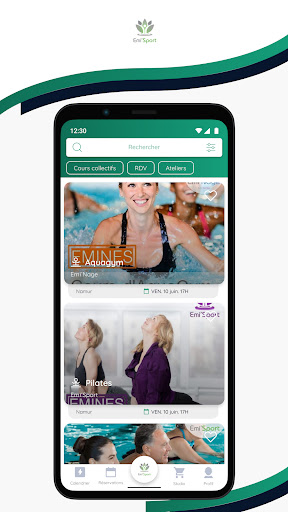 Android application Emi’Sport-Emi’Nage screenshort