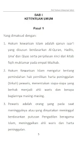 RUU Hukum Kewarisan Islam