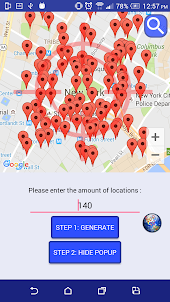 Fake GPS Popup