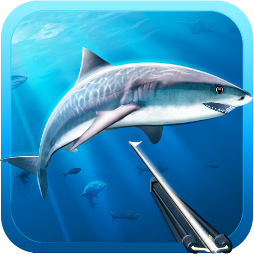 Hunter underwater spearfishing  Icon