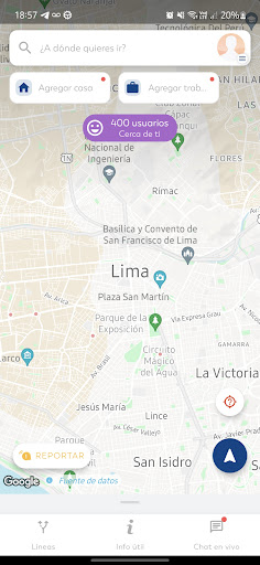 Android application Lima Va screenshort