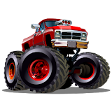 Monster truck games free icon