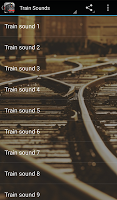 screenshot of Train Sounds