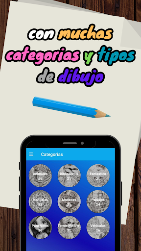 Arte a Color-Imprime y Colorea Screen 2