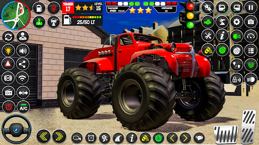 Real Monster Truck Game 3D Screen 2
