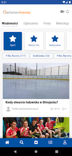 Ciechanowinaczej.pl Screen 2
