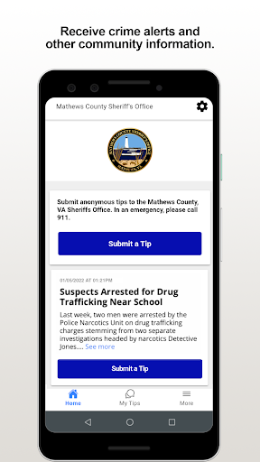 Android application MathewsCo Sheriff screenshort