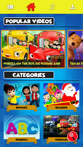 Kids Videos & Nursery Rhymes - Screenshot 1 - AppWisp.com
