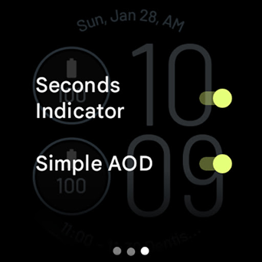 Slim Digital Watch Face screenshot 10