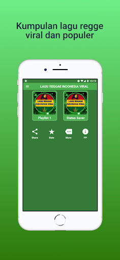 Android application Lagu Reggae Indonesia Viral screenshort
