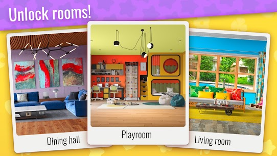 Merge and Mansions Decorate Rooms & Play Puzzles v0.1.44 Mod Apk (Unlimited Coins/Money) Free For Android 5