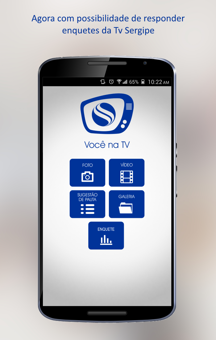 Android application VOCÊ NA TV SERGIPE screenshort