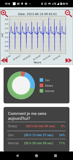 POLAR H10 ECG Zen Screen 2