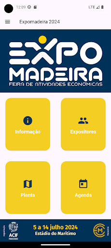 Android application Expomadeira 2024 screenshort