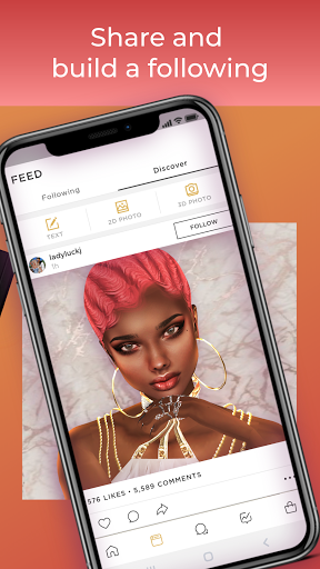 IMVU - 3D avatars, chat rooms & real friends  APK screenshots 4