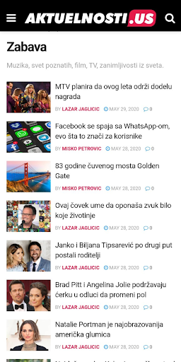 Aktuelnosti.us Screen 3
