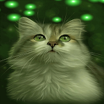 Cover Image of Herunterladen Cat Eyes Blinking LWP  APK