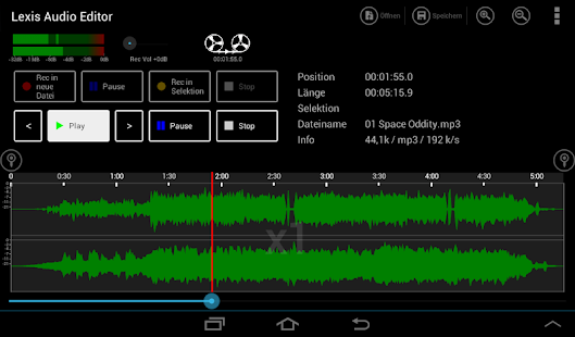 Lexis Audio Editor Screenshot