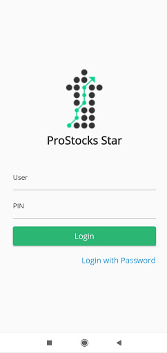 Android application ProStocks Star screenshort