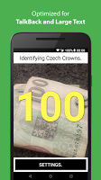 screenshot of Cash Reader: Bill Identifier