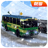 Snow Bus Offroad Driver : Modern Tourist Coach 3D icon