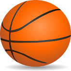 flying basketball