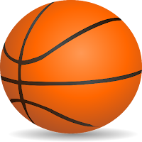 flying basketball