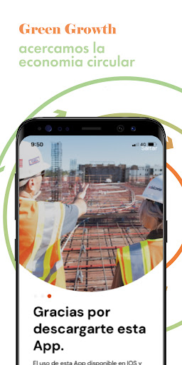 Android application Green Growth Circular Economy screenshort