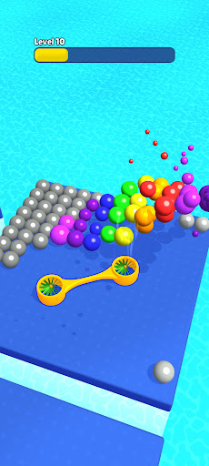 Android application Bubble Swipe screenshort
