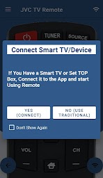 JVC Smart TV Remote