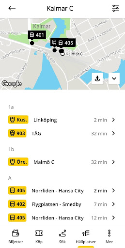 Kalmar länstrafik Screen 3