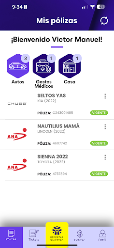 YTURRIA Seguros Screen 3