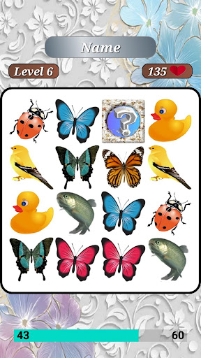 Memory Games Picture Matching Screen 3