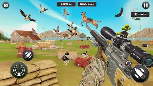 Vogeljagd: Sniper Schießspiele