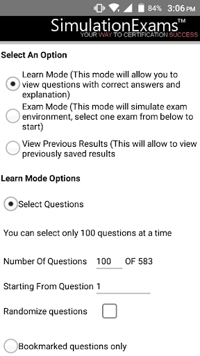 Android application CCNA (200-301) Practice Exams screenshort