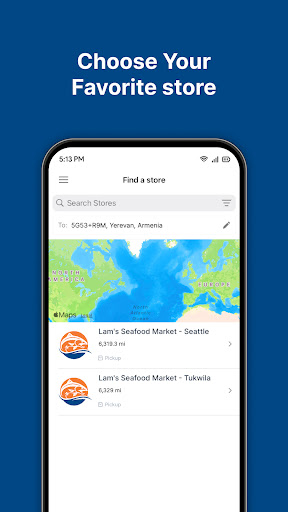 Lams Seafood Market Screen 2