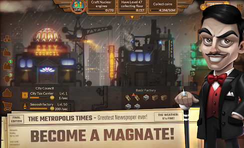 Metropolis Tycoon - Official iOS